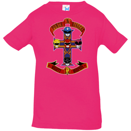 T-Shirts Hot Pink / 6 Months Power N Rangers Infant PremiumT-Shirt
