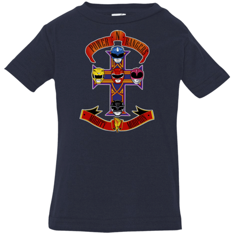 T-Shirts Navy / 6 Months Power N Rangers Infant PremiumT-Shirt