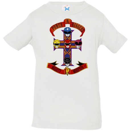 T-Shirts White / 6 Months Power N Rangers Infant PremiumT-Shirt