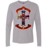 T-Shirts Heather Grey / Small Power N Rangers Men's Premium Long Sleeve
