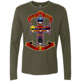 T-Shirts Military Green / Small Power N Rangers Men's Premium Long Sleeve