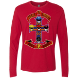 T-Shirts Red / Small Power N Rangers Men's Premium Long Sleeve