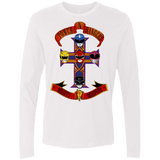 T-Shirts White / Small Power N Rangers Men's Premium Long Sleeve