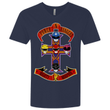 T-Shirts Midnight Navy / X-Small Power N Rangers Men's Premium V-Neck
