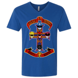 T-Shirts Royal / X-Small Power N Rangers Men's Premium V-Neck