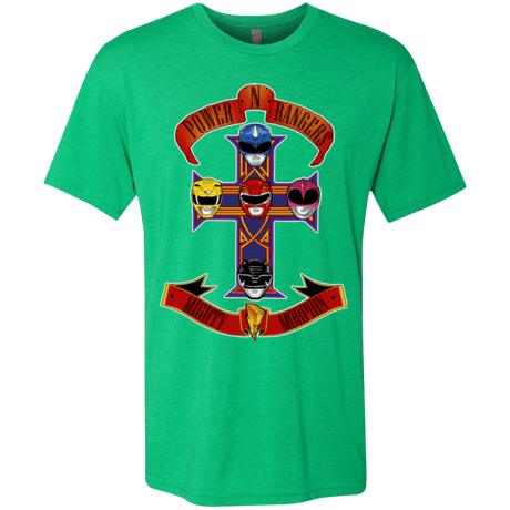 T-Shirts Envy / Small Power N Rangers Men's Triblend T-Shirt