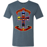 T-Shirts Indigo / Small Power N Rangers Men's Triblend T-Shirt