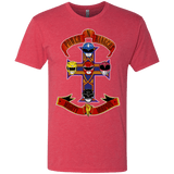 T-Shirts Vintage Red / Small Power N Rangers Men's Triblend T-Shirt