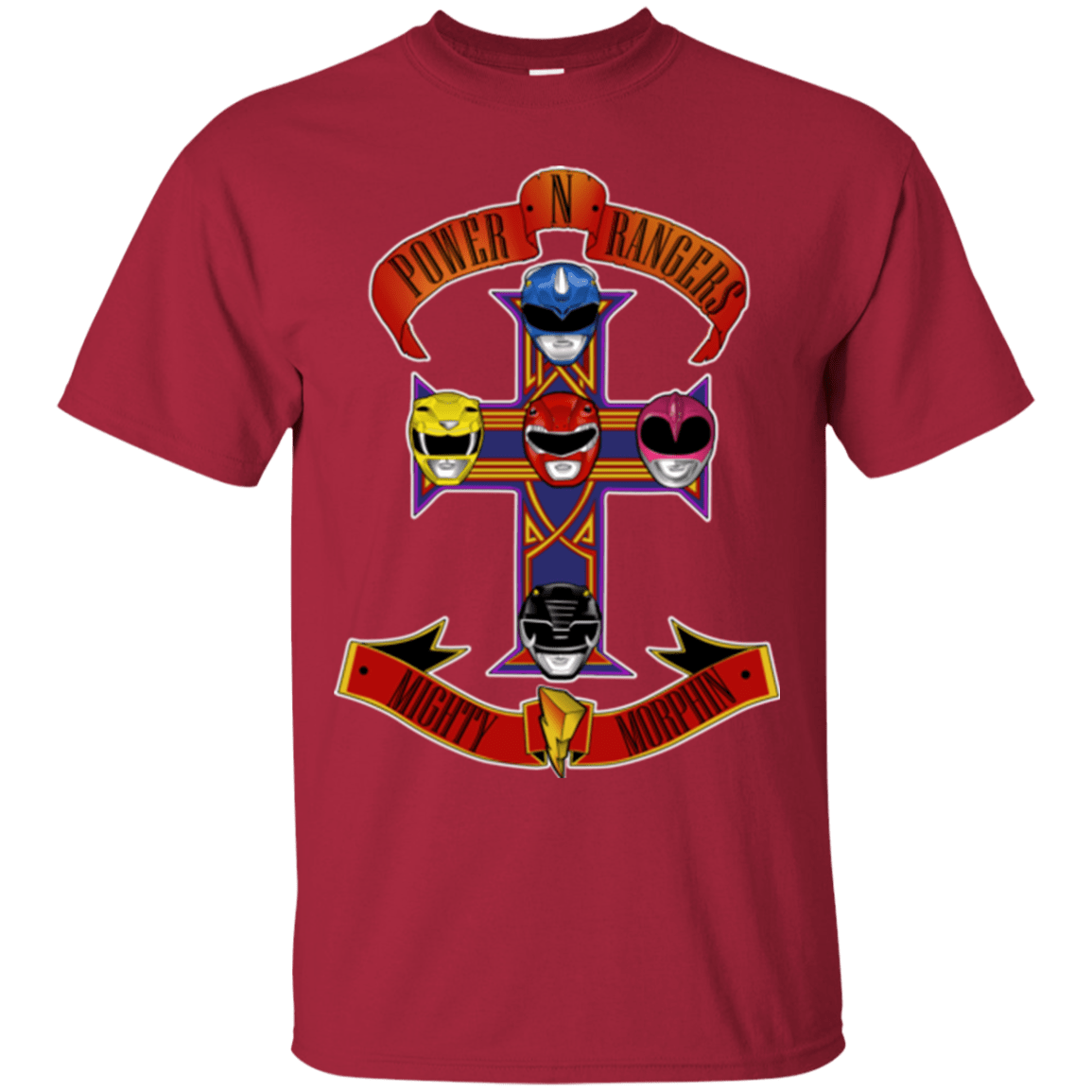 T-Shirts Cardinal / Small Power N Rangers T-Shirt