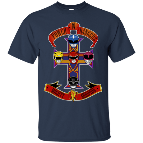 T-Shirts Navy / Small Power N Rangers T-Shirt