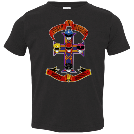 T-Shirts Black / 2T Power N Rangers Toddler Premium T-Shirt