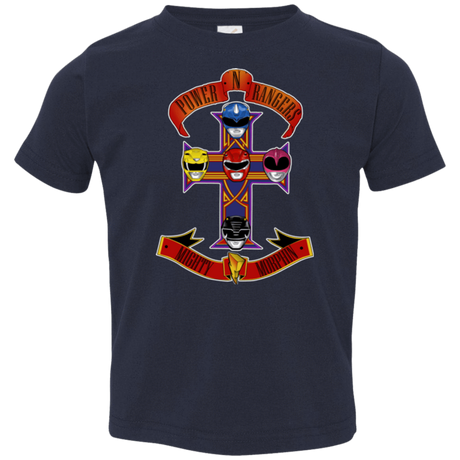 T-Shirts Navy / 2T Power N Rangers Toddler Premium T-Shirt
