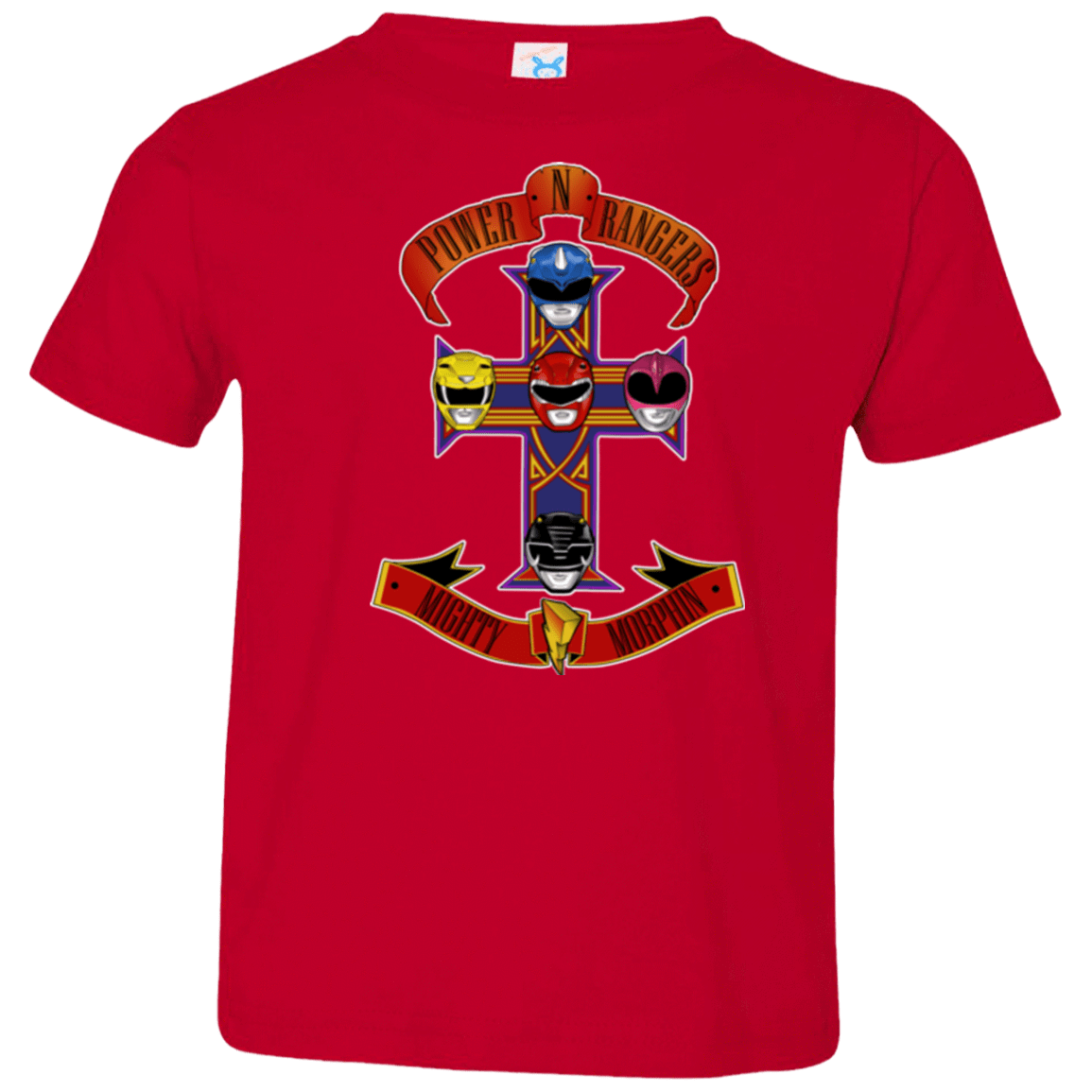 T-Shirts Red / 2T Power N Rangers Toddler Premium T-Shirt