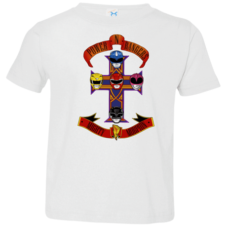 T-Shirts White / 2T Power N Rangers Toddler Premium T-Shirt