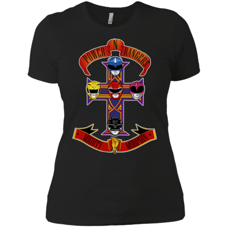T-Shirts Black / X-Small Power N Rangers Women's Premium T-Shirt