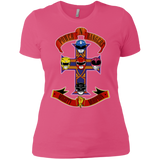 T-Shirts Hot Pink / X-Small Power N Rangers Women's Premium T-Shirt