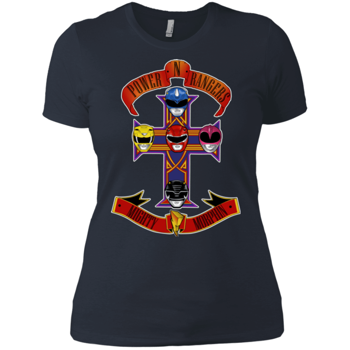 T-Shirts Indigo / X-Small Power N Rangers Women's Premium T-Shirt