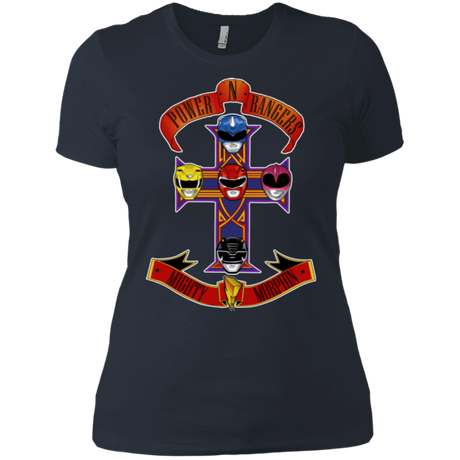T-Shirts Indigo / X-Small Power N Rangers Women's Premium T-Shirt