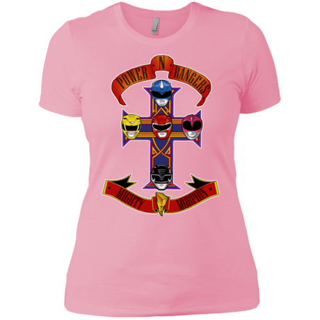T-Shirts Light Pink / X-Small Power N Rangers Women's Premium T-Shirt