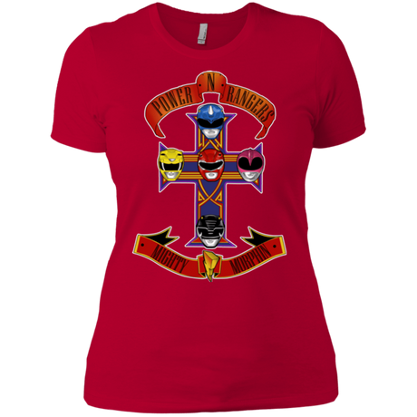 T-Shirts Red / X-Small Power N Rangers Women's Premium T-Shirt