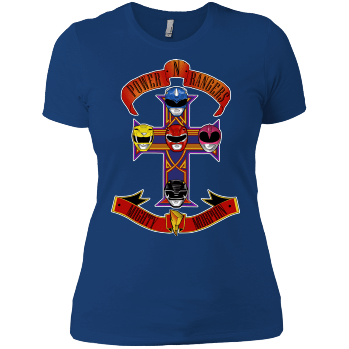T-Shirts Royal / X-Small Power N Rangers Women's Premium T-Shirt