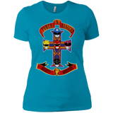 T-Shirts Turquoise / X-Small Power N Rangers Women's Premium T-Shirt