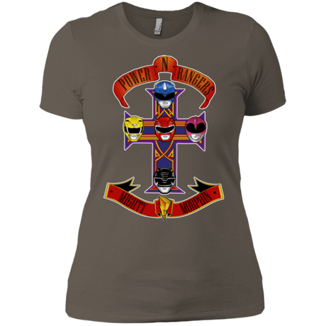 T-Shirts Warm Grey / X-Small Power N Rangers Women's Premium T-Shirt