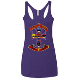 T-Shirts Purple / X-Small Power N Rangers Women's Triblend Racerback Tank