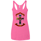 T-Shirts Vintage Pink / X-Small Power N Rangers Women's Triblend Racerback Tank