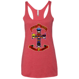 T-Shirts Vintage Red / X-Small Power N Rangers Women's Triblend Racerback Tank