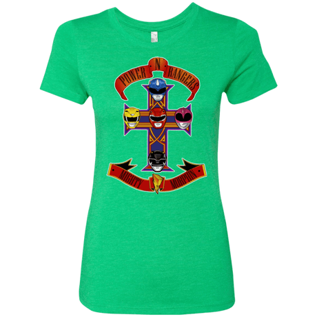 T-Shirts Envy / Small Power N Rangers Women's Triblend T-Shirt