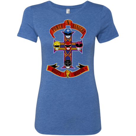 T-Shirts Vintage Royal / Small Power N Rangers Women's Triblend T-Shirt