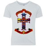 T-Shirts Heather White / YXS Power N Rangers Youth Triblend T-Shirt