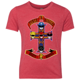 T-Shirts Vintage Red / YXS Power N Rangers Youth Triblend T-Shirt
