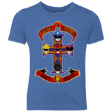 T-Shirts Vintage Royal / YXS Power N Rangers Youth Triblend T-Shirt
