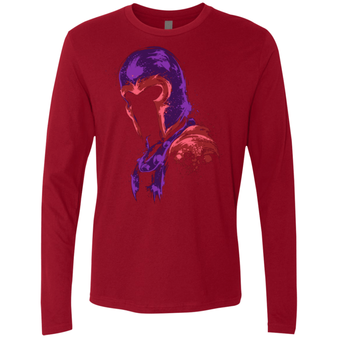 T-Shirts Cardinal / Small Power of magnetism Men's Premium Long Sleeve