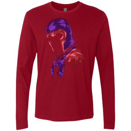 T-Shirts Cardinal / Small Power of magnetism Men's Premium Long Sleeve
