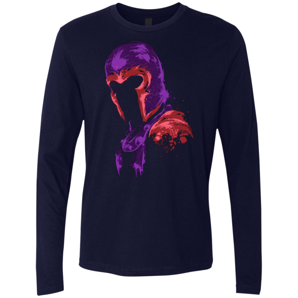 T-Shirts Midnight Navy / Small Power of magnetism Men's Premium Long Sleeve