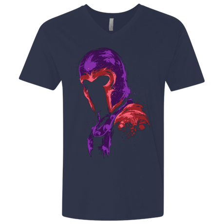 T-Shirts Midnight Navy / X-Small Power of magnetism Men's Premium V-Neck