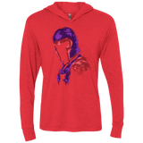 T-Shirts Vintage Red / X-Small Power of magnetism Triblend Long Sleeve Hoodie Tee