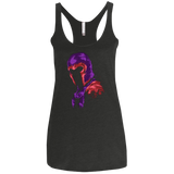 T-Shirts Vintage Black / X-Small Power of magnetism Women's Triblend Racerback Tank