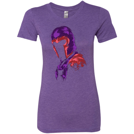 T-Shirts Purple Rush / Small Power of magnetism Women's Triblend T-Shirt