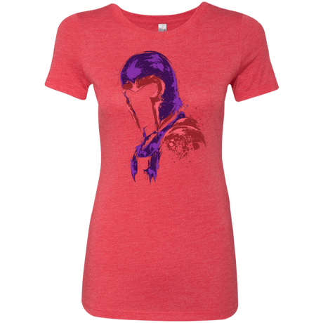 T-Shirts Vintage Red / Small Power of magnetism Women's Triblend T-Shirt
