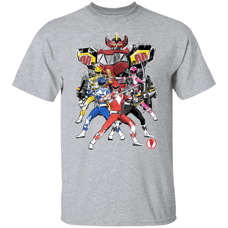 T-Shirts Sport Grey / S Power Rangers sumi-e T-Shirt
