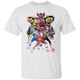 T-Shirts White / S Power Rangers sumi-e T-Shirt