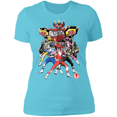 T-Shirts Cancun / S Power Rangers sumi-e Women's Premium T-Shirt