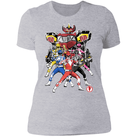 T-Shirts Heather Grey / S Power Rangers sumi-e Women's Premium T-Shirt