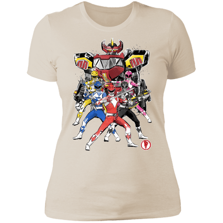 T-Shirts Ivory/ / S Power Rangers sumi-e Women's Premium T-Shirt