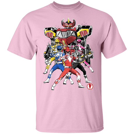 T-Shirts Light Pink / YXS Power Rangers sumi-e Youth T-Shirt