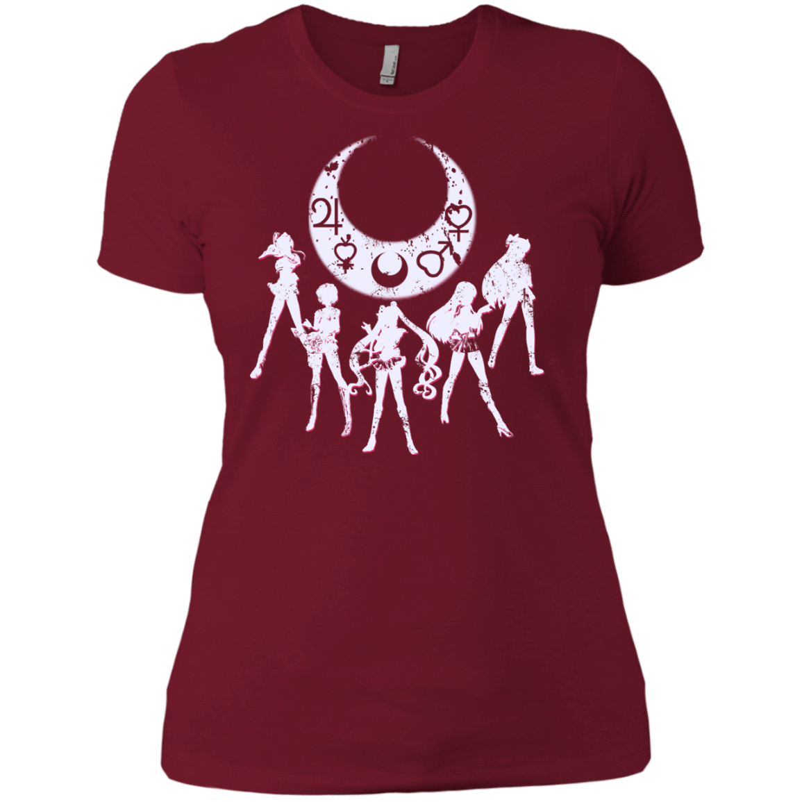 T-Shirts Scarlet / X-Small Power Sailor Women's Premium T-Shirt